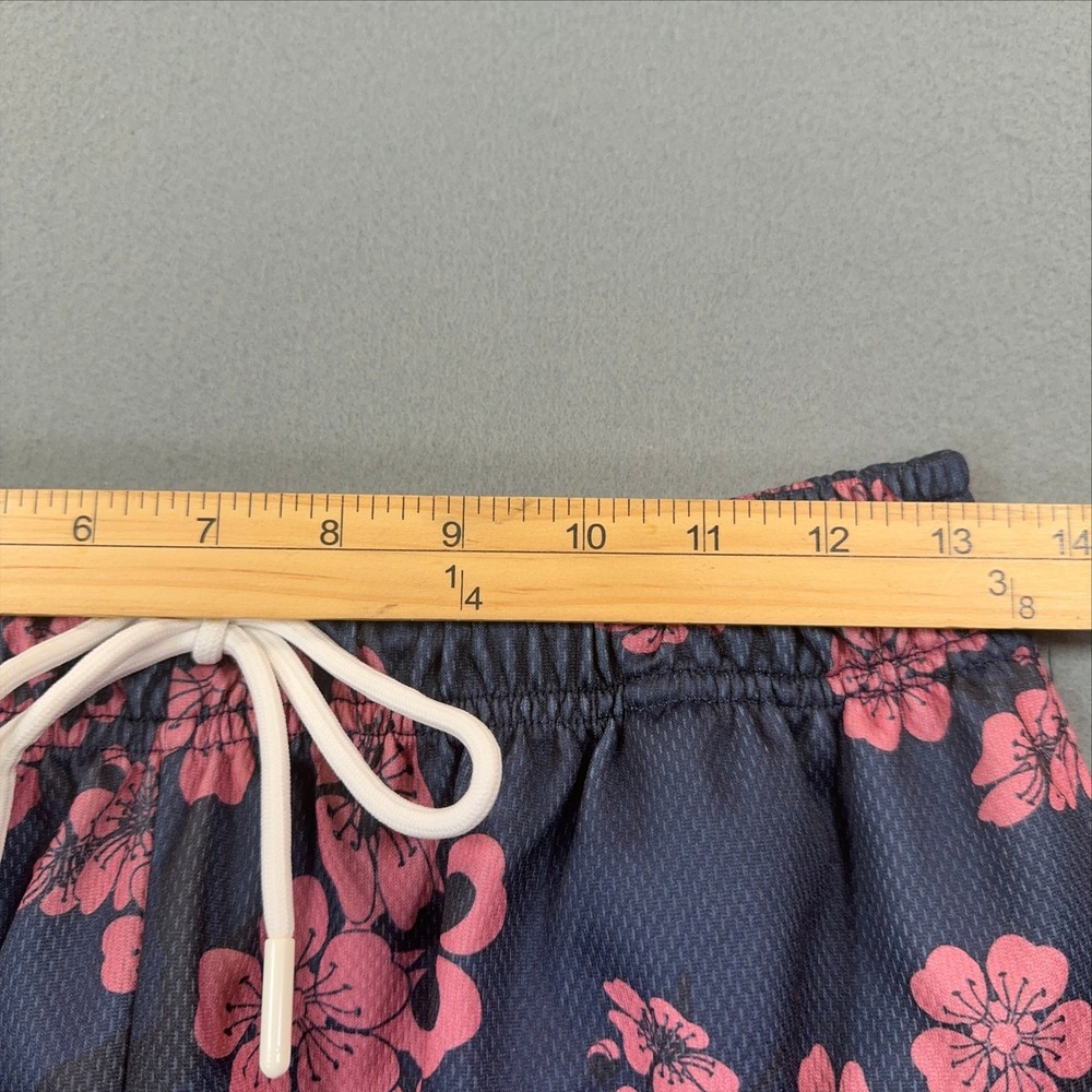 Few Will Hunt Grit & Guillotines Cherry Blossom Mesh Athletic Shorts Mens Medium - Picture 5 of 5